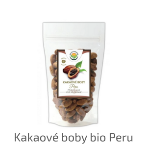 Kakaové boby bio Peru